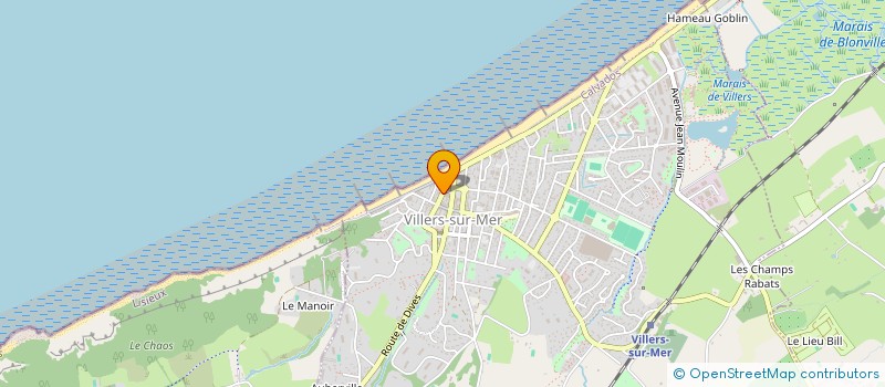 localisation de l'entreprise MONSIEUR JEAN LAMBLIN à VILLERS-SUR-MER