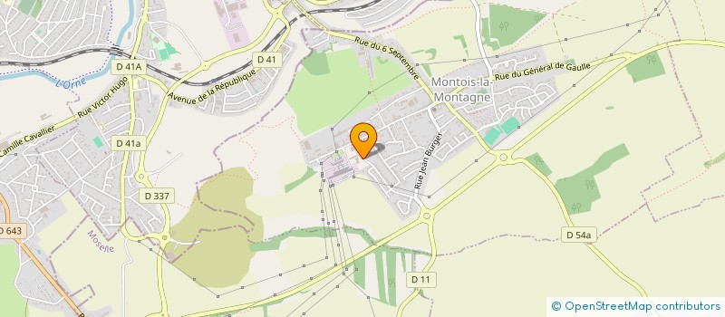 localisation de l'entreprise MONSIEUR JEAN LAMIL à MONTOIS-LA-MONTAGNE