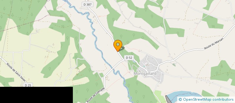 localisation de l'entreprise MONSIEUR JEAN LAMOTHE à MONTGAILLARD