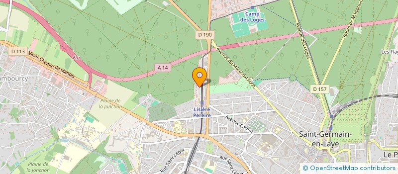 localisation de l'entreprise MONSIEUR JEAN LAMOUREUX MANEKE  ARGENTEUIL