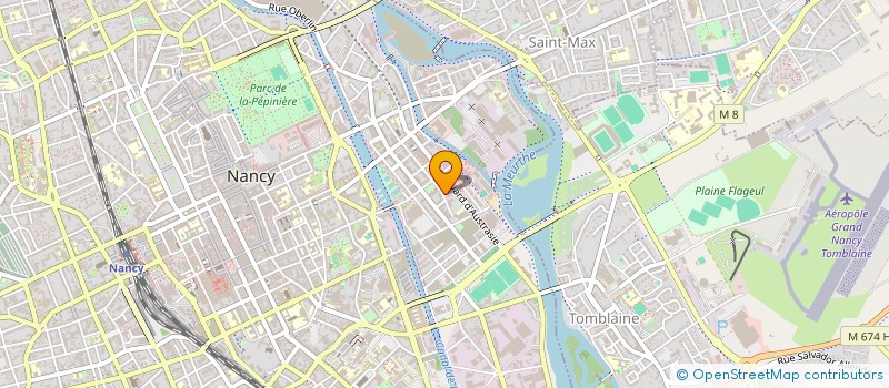 localisation de l'entreprise MONSIEUR JEAN LAMURE  NANCY