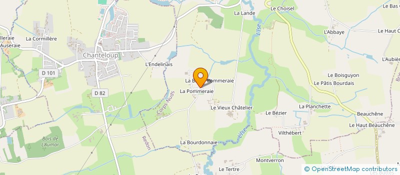 localisation de l'entreprise MONSIEUR JEAN LAMY à CORPS-NUDS