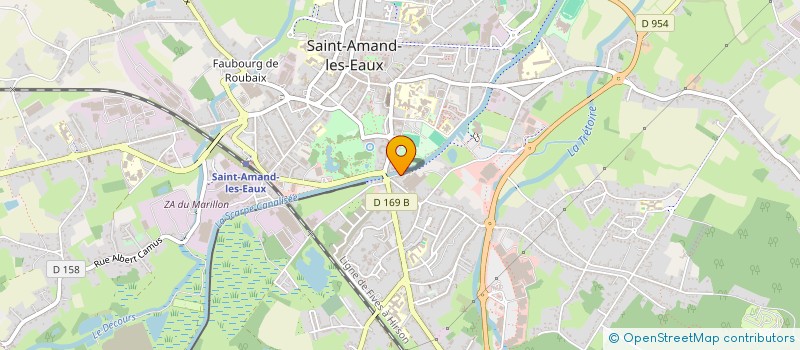 localisation de l'entreprise MONSIEUR JEAN LANCELIN  SAINT-AMAND-LES-EAUX