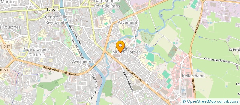 localisation de l'entreprise MONSIEUR JEAN LANCELOT à LAVAL