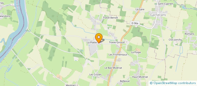 localisation de l'entreprise MONSIEUR JEAN LANCIOLI à SAINT-DIDIER-SUR-CHALARONNE