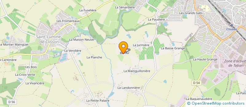 localisation de l'entreprise MONSIEUR JEAN LANDAIS à GETIGNE