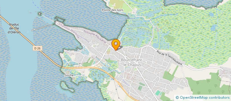 localisation de l'entreprise MONSIEUR JEAN LANDE  BOURCEFRANC-LE-CHAPUS