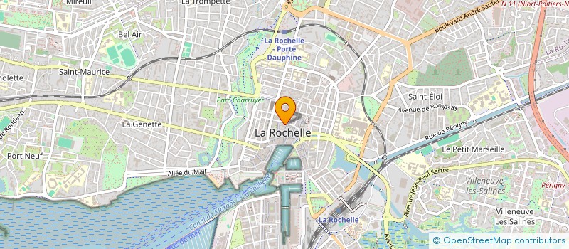 localisation de l'entreprise MONSIEUR JEAN LANDREVIE à LA ROCHELLE