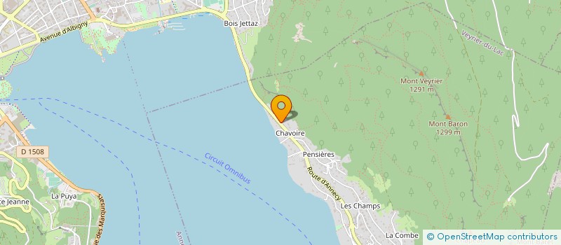 localisation de l'entreprise MONSIEUR JEAN LANGE  VEYRIER-DU-LAC