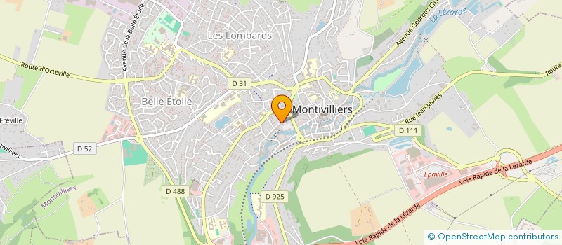 localisation de l'entreprise MONSIEUR JEAN LANGLOIS  MONTIVILLIERS