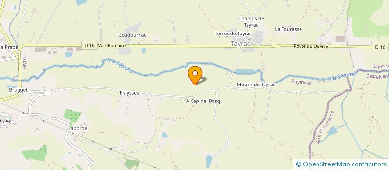 localisation de l'entreprise MONSIEUR JEAN LANNES  PUYMIROL