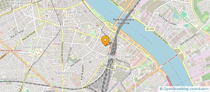 localisation de l'entreprise MONSIEUR JEAN LANNUSSE TOURNIER  TONNEINS