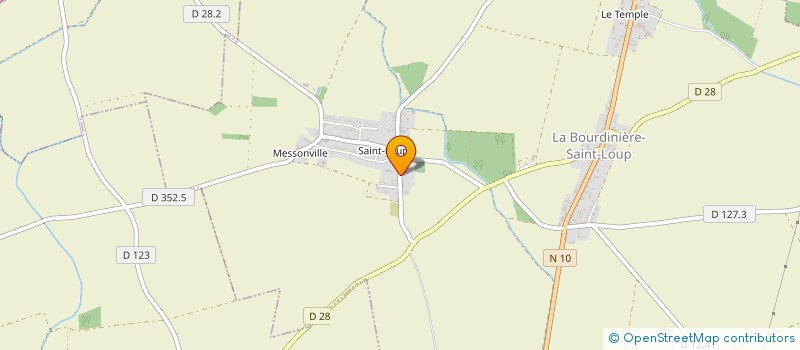 localisation de l'entreprise MONSIEUR JEAN LANSARD à LA BOURDINIERE-SAINT-LOUP