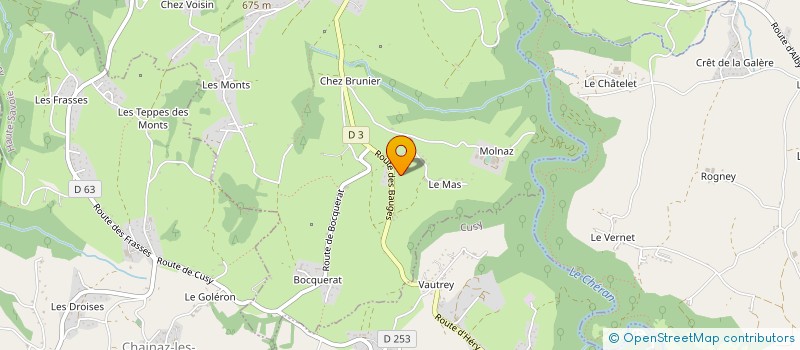 localisation de l'entreprise MONSIEUR JEAN LANSARD  HERY-SUR-ALBY