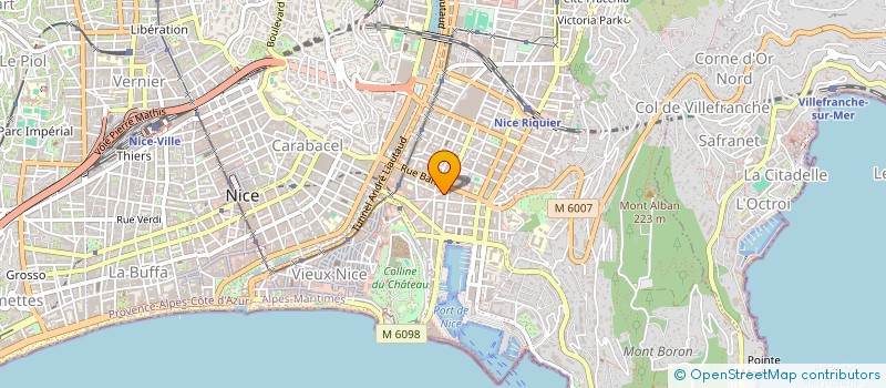 localisation de l'entreprise MONSIEUR JEAN LANTERI à NICE