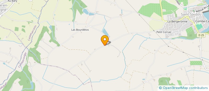 localisation de l'entreprise MONSIEUR JEAN LANTOURNE  MAS-GRENIER