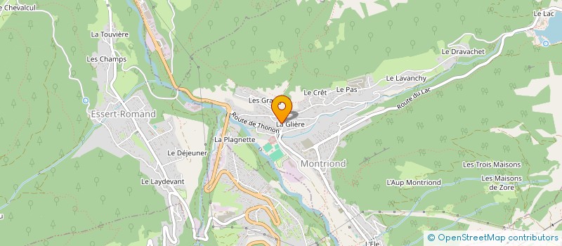 localisation de l'entreprise MONSIEUR JEAN LANVERS à MONTRIOND