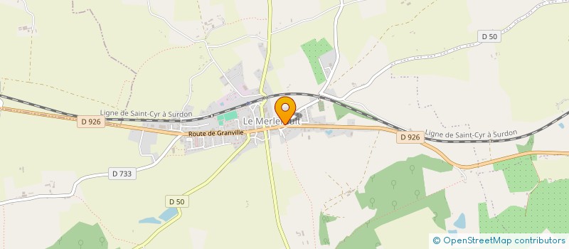 localisation de l'entreprise MONSIEUR JEAN LANY à LE MERLERAULT