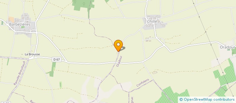 localisation de l'entreprise MONSIEUR JEAN LAPARRE  BARBEZIERES