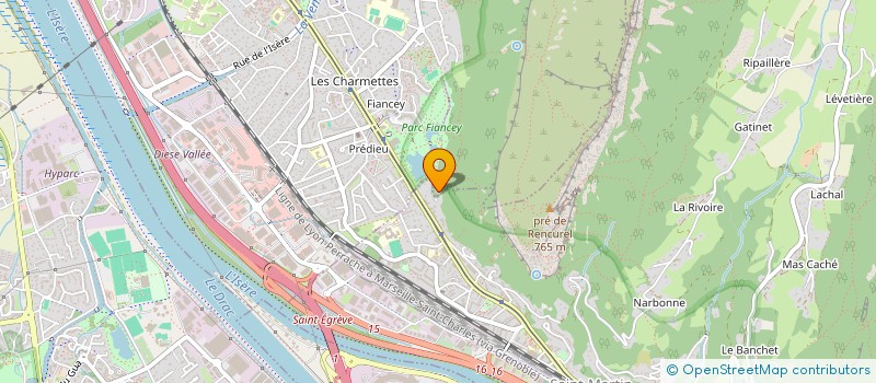 localisation de l'entreprise MONSIEUR JEAN LAPERCHE à SAINT-EGREVE