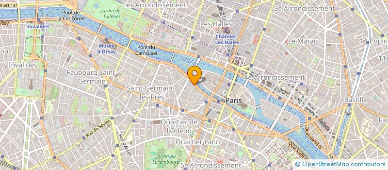 localisation de l'entreprise MONSIEUR JEAN LAPIQUE à PARIS