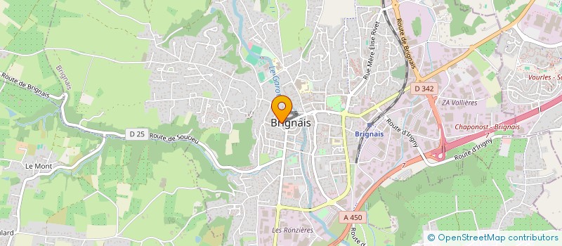 localisation de l'entreprise MONSIEUR JEAN LAPLACE à BRIGNAIS