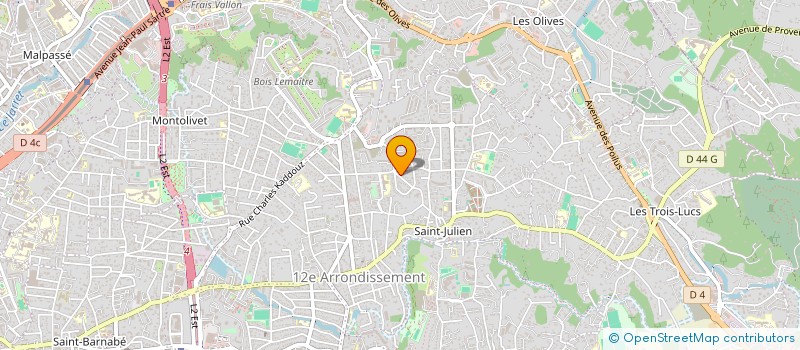 localisation de l'entreprise MONSIEUR JEAN LAPLACE à MARSEILLE