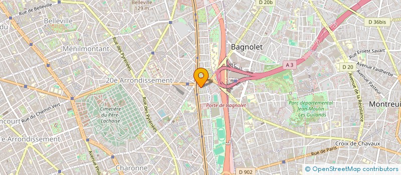 localisation de l'entreprise MONSIEUR JEAN LAPLANCHE à PARIS