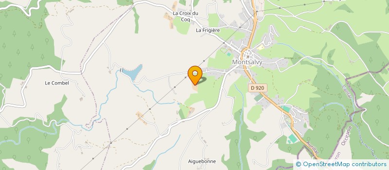 localisation de l'entreprise MONSIEUR JEAN LAPORTE à MONTSALVY