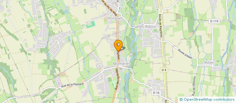 localisation de l'entreprise MONSIEUR JEAN LAPORTE  MOMERES