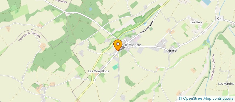 localisation de l'entreprise MONSIEUR JEAN LARCHER  RILLY-SUR-VIENNE