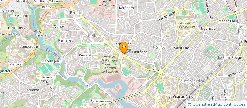 localisation de l'entreprise MONSIEUR JEAN LARHER à BREST