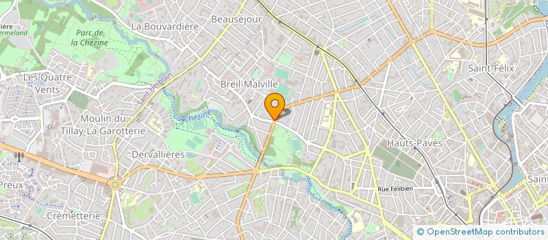 localisation de l'entreprise MONSIEUR JEAN LARICALDIE à NANTES