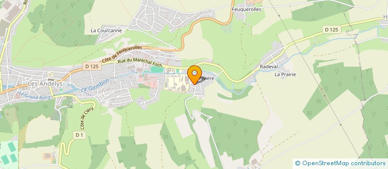 localisation de l'entreprise MONSIEUR JEAN LAROCHE à LES ANDELYS