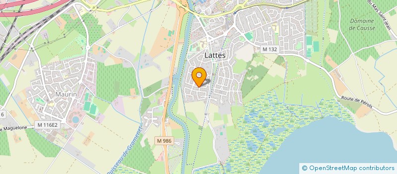 localisation de l'entreprise MONSIEUR JEAN LAROQUE à LATTES