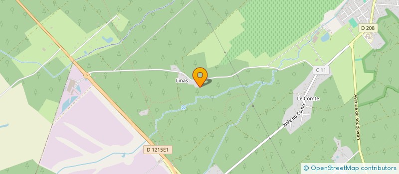 localisation de l'entreprise MONSIEUR JEAN LARQUEY  ARSAC