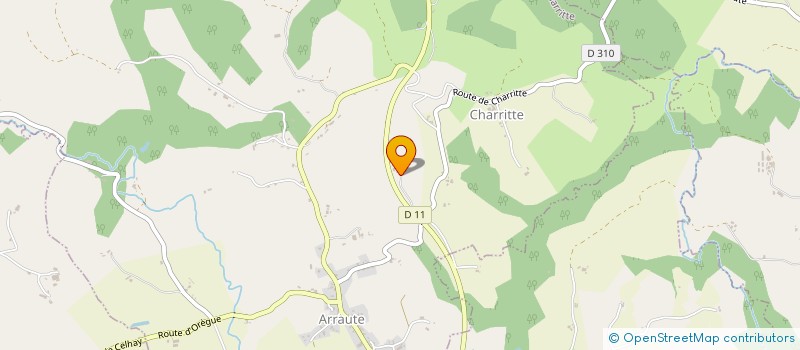 localisation de l'entreprise MONSIEUR JEAN LARRALDE à LARCEVEAU-ARROS-CIBITS
