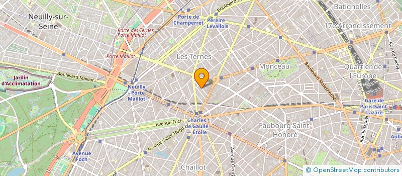 localisation de l'entreprise MONSIEUR JEAN LARRAMENDY  PARIS 17