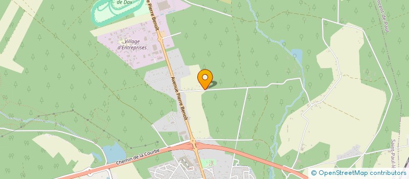 localisation de l'entreprise MONSIEUR JEAN LARRIEU  SAINT-PAUL-LES-DAX