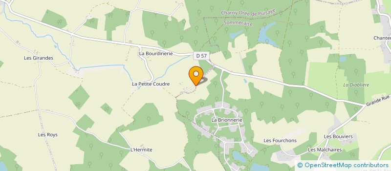 localisation de l'entreprise MONSIEUR JEAN LARTIGAU à CHARNY OREE DE PUISAYE