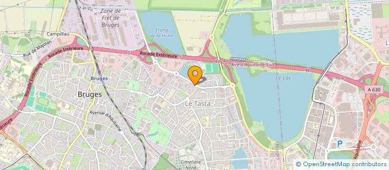 localisation de l'entreprise MONSIEUR JEAN LARTIGAU  BRUGES