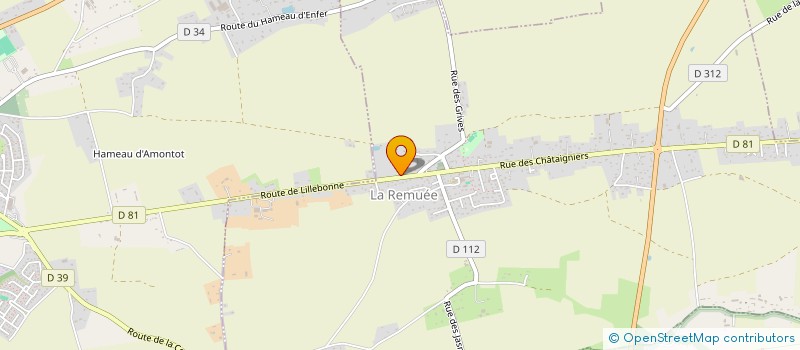 localisation de l'entreprise MONSIEUR JEAN LARTISIEN à LA REMUEE