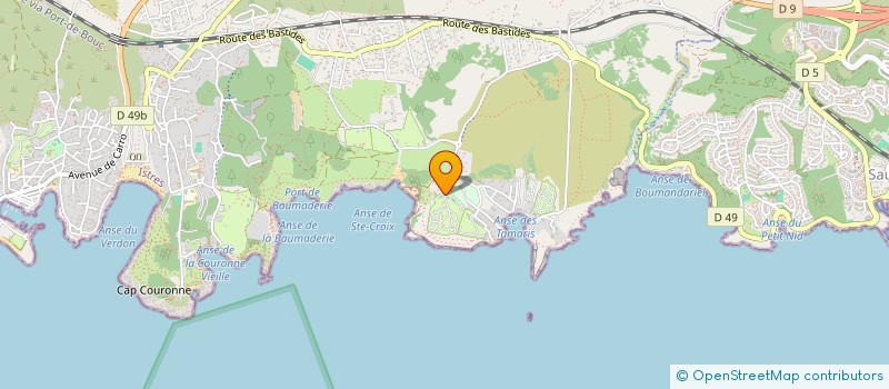 localisation de l'entreprise MONSIEUR JEAN LASBATS  MARTIGUES