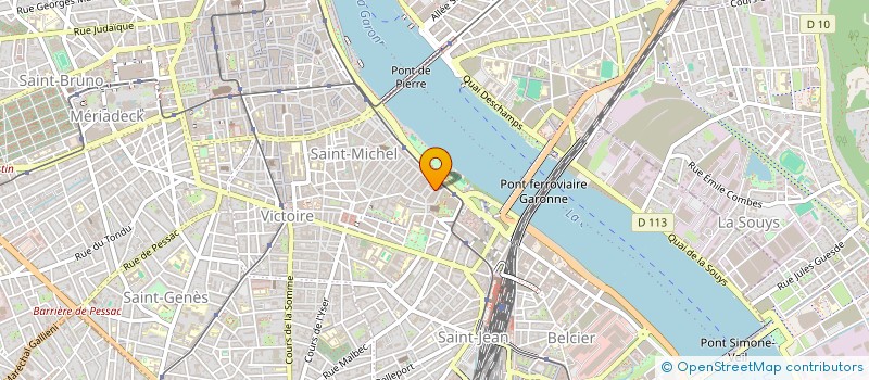 localisation de l'entreprise MONSIEUR JEAN LASBENNES  BORDEAUX