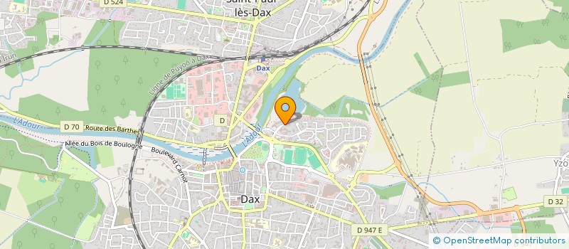 localisation de l'entreprise MONSIEUR JEAN LASSALLE à DAX