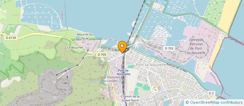 localisation de l'entreprise MONSIEUR JEAN LASSERRE  PORT-LA-NOUVELLE