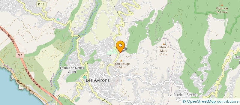 localisation de l'entreprise MONSIEUR JEAN LASSON à LES AVIRONS