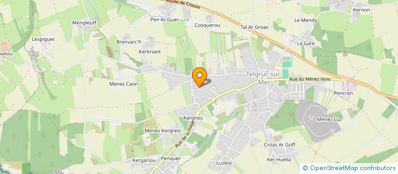 localisation de l'entreprise MONSIEUR JEAN LASTENNET à TELGRUC-SUR-MER