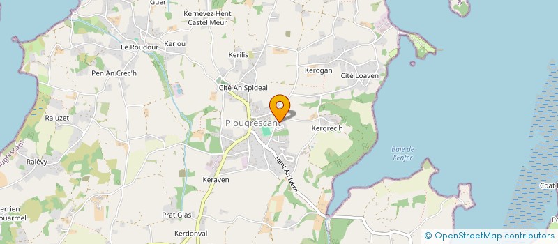 localisation de l'entreprise MONSIEUR JEAN LATAPY  PLOUGRESCANT