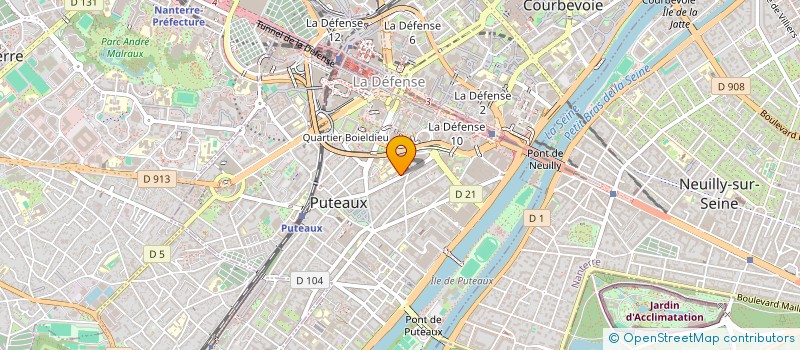 localisation de l'entreprise MONSIEUR JEAN LATHAM à PUTEAUX